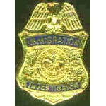 US IMMIGRATION INVESTIGATOR (NEW) BADGE